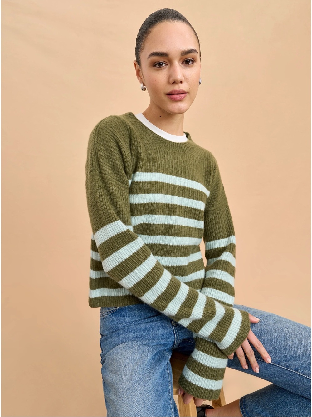 La Ligne Mini Striped Toujours Sweater